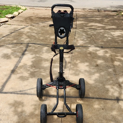 Bag Boy Quad Golf Push Cart (4 Wheel)- Collapsible w/ Brake