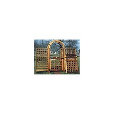 Woodcraft Project Paper Plan to Build Archway and Trellis