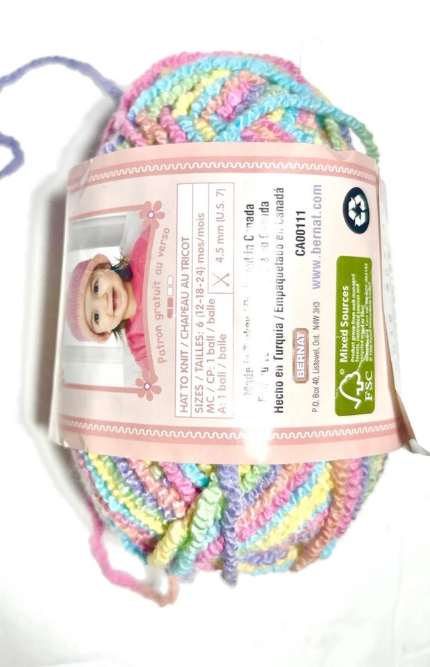 BERNAT - FIO STRETCH BEBÊ 1 peça parcial. CORDA DE PULAR. Frete combinado I - Imagem 3 de 3