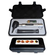 Doctor Mom LED Otoscope for Adults & Kids with Disposable Tips & Case