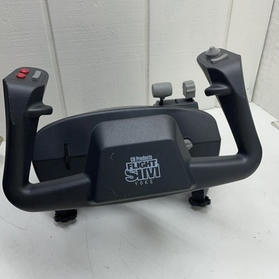 CH Products Flight Sim Yoke USB FSY211U Throttle Flight Simulator Controller
