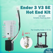 Hot End Hotend Extruder 0.4mm Nozzle Kit for Creality Ender 3 V3 SE 3D Printer
