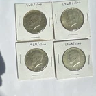 Kennedy Half Dollar Business Strike Set 1968 Clad Half Dollar