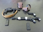 Hasbro GI JOE CLASSIFIED #181 SHORT FUZE Weapons Lot Rifle More 6" CUSTOM FODDER