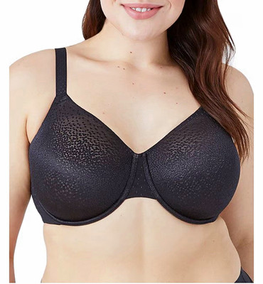 Wacoal -Size 42G -Back Appeal Underwire Smoothing T-Shirt Bra - Black