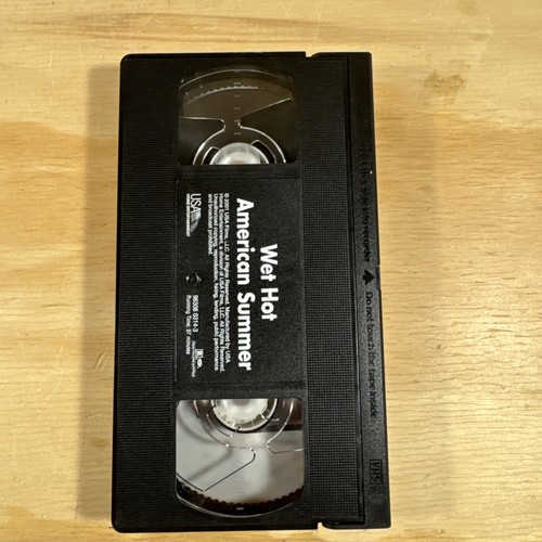 Wet Hot American Summer VHS Janeane Garofalo Paul Rudd Molly Shannon Amy Poehler - Picture 8 of 10