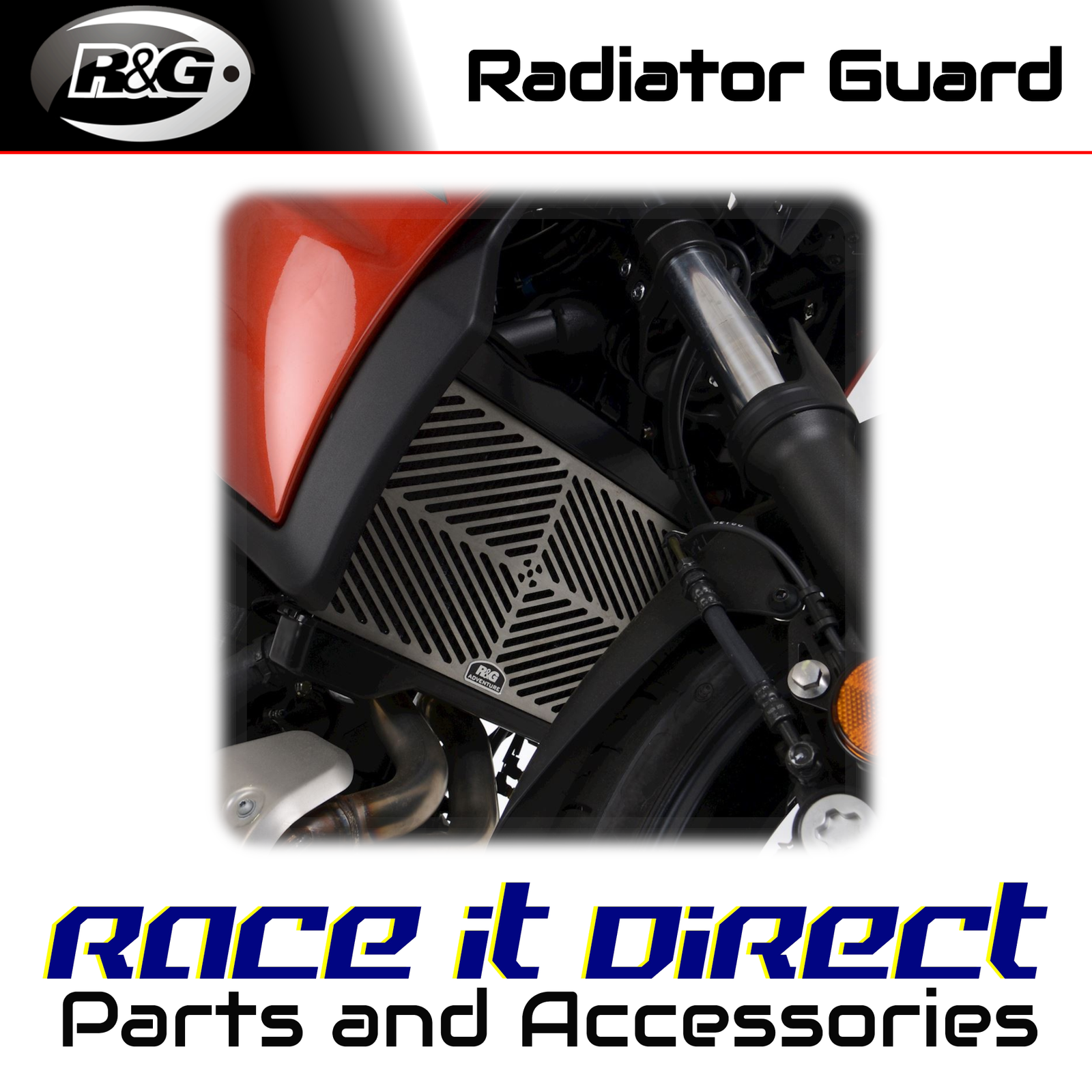 Stainless Radiator Guards for Yamaha Tracer 7 2021-2026 R&G