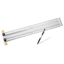 18" Precision Marking T-Ruler with Mechanical Pencil Set