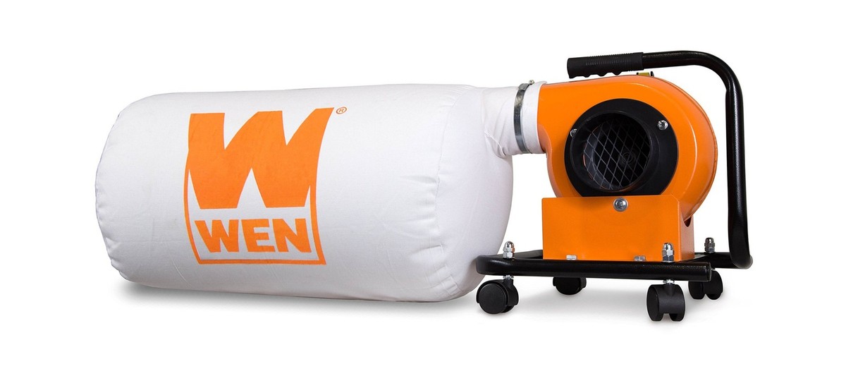 WEN Woodworking Dust Collector, 5.7-Amp Motor with 12-Gallon Bag