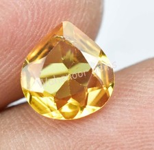 Natural Padparadscha Sapphire 1.90 Ct Pear Unheated Certified Loose Gemstone