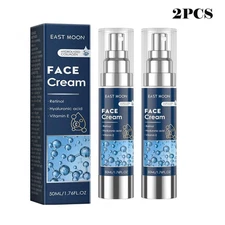 1/2PCS Face Cream For Men 6 In 1 Anti Aging Cream Fights Eye Bags Dark Spots USA