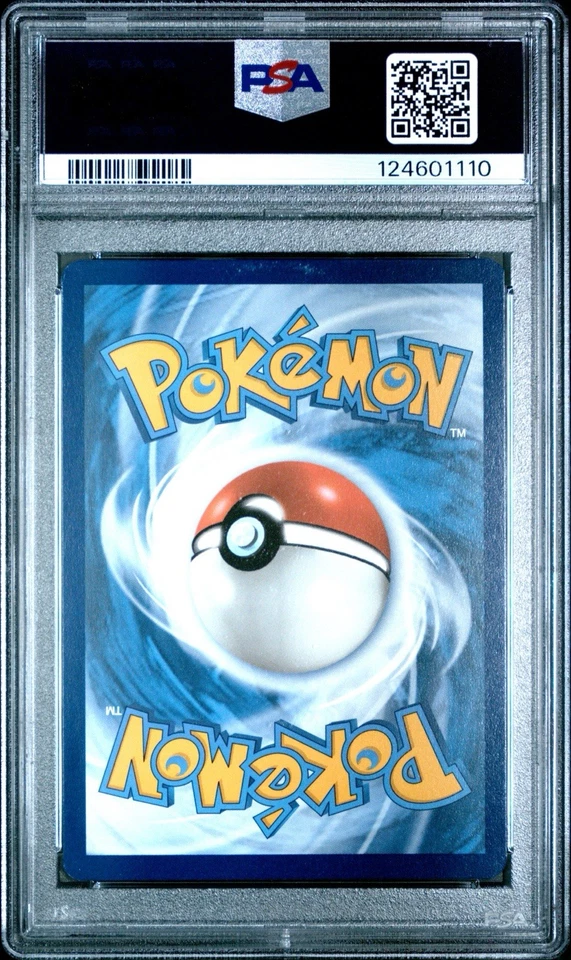 Pokemon Surging Sparks Gouging Fire SVP 151 Prerelease Promo Staff Card PSA 9 - Image 2 of 2