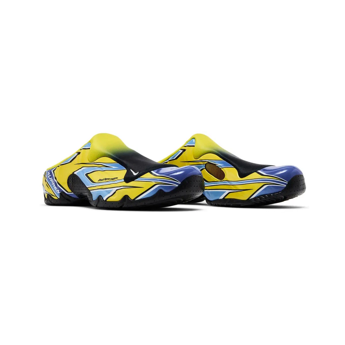 Supreme x Nike Clogposite Opti Yellow Blue for Sale | Authenticity Supreme x Nike Clogposite Opti Yellow Blue for Sale | Authenticity
