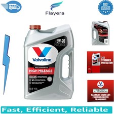 Full Synthetic High Mileage 5W-20 Motor Oil 5 Quart - MaxLife Technology Power 37.59 per gallon