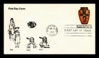 DR JIM STAMPS US COVER HOPI PUEBLO ART POTTERY FIRST DAY ISSUE