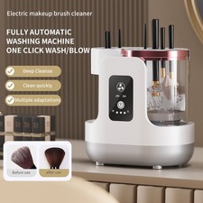 USB Electric Makeup Brush Cleaner 3 in 1 Automatic Washer Dryer Holder Tool
