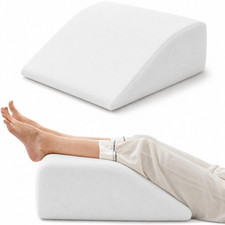 Leg Wedge Pillow Elevation Support for Sleeping Post Surgery & Back Pain Relief