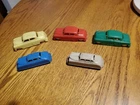 Plasticville, Renwal Automobiles Set Of 5