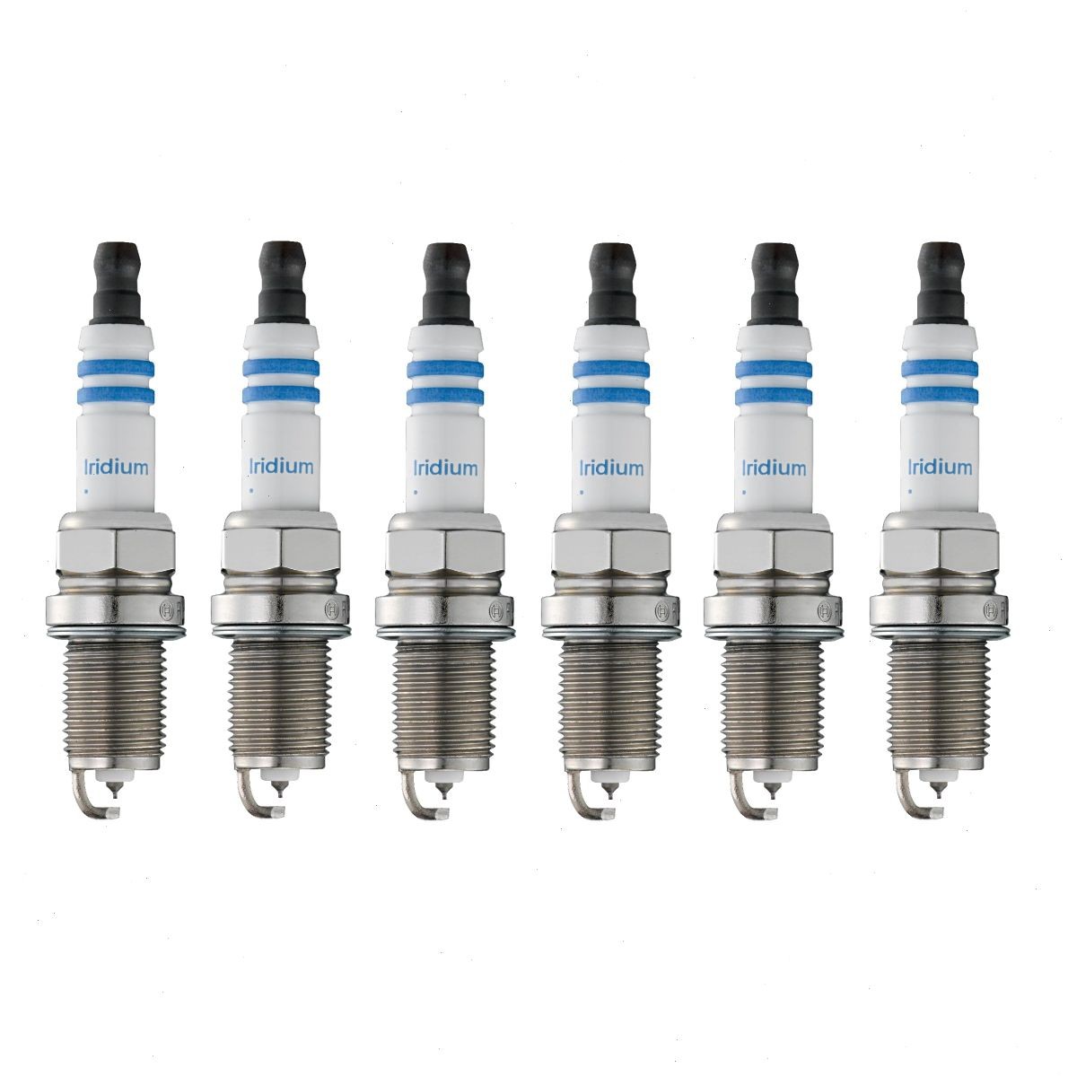 6 pc Bosch Double Iridium Spark Plugs for 1994-2002 Volkswagen Jetta 2.8L V6 fg