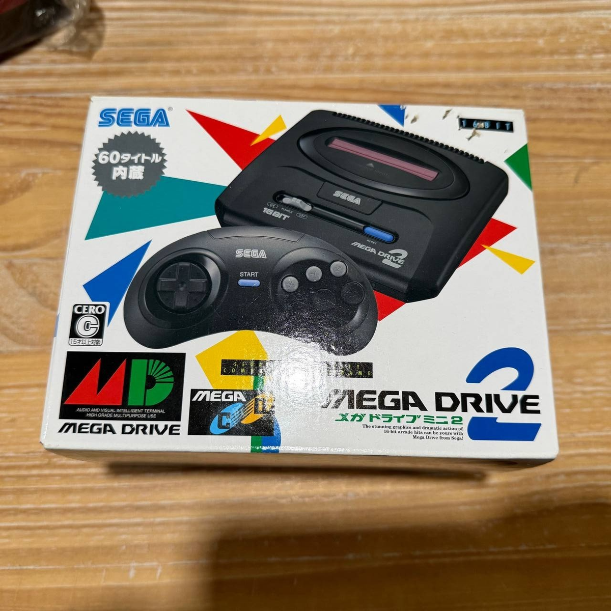 2022 Sega Mega Drive mini 2 Console HA2524 60 Games - Japanese