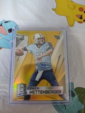2014 Panini Spectra Rookies Zach Mettenberger #183 Gold Prizm /25 (RC)