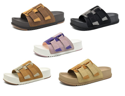 KuaiLu Damen-Sandalen Schieber Orthesen Fußgewölbestütze verstellbarer Riemen neu in Verpackung offenes T