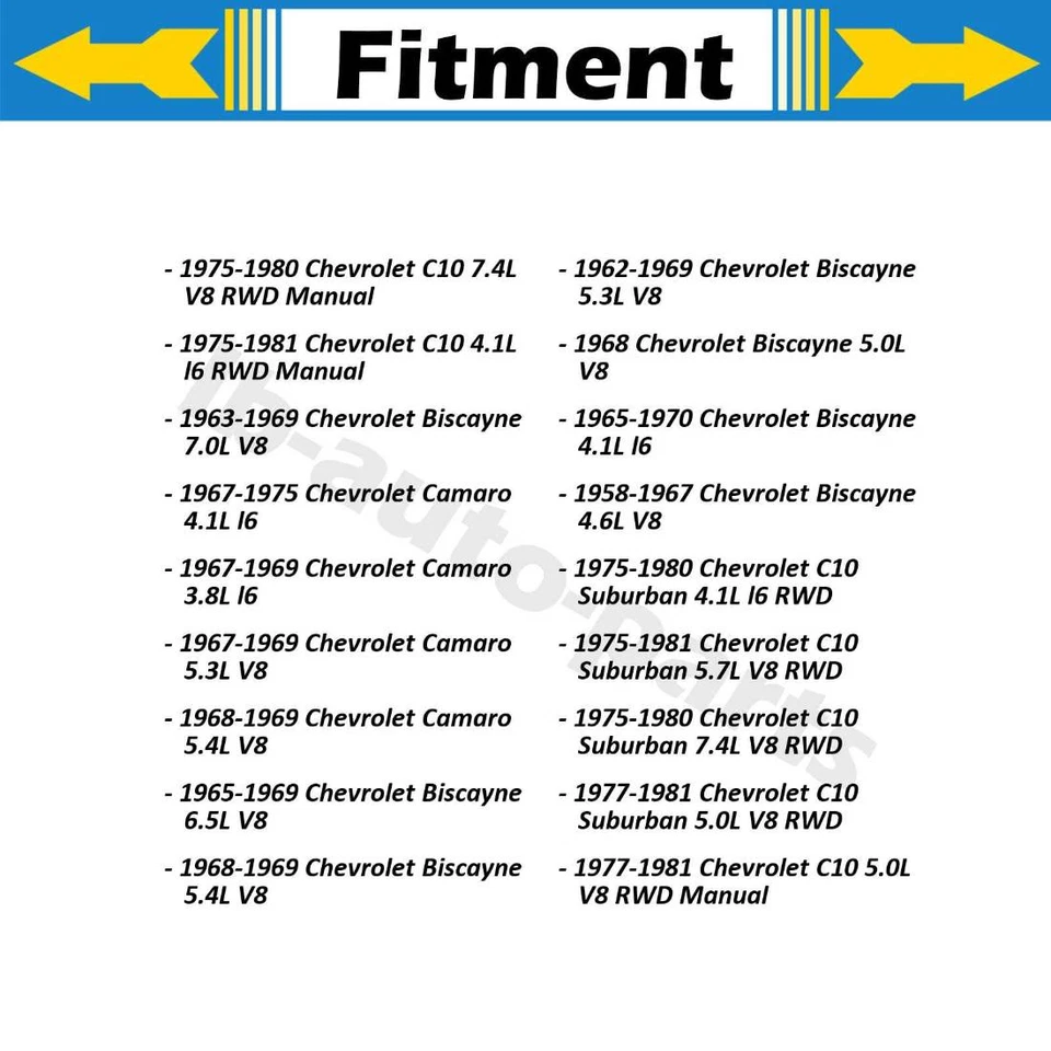 Juntas traseiras em U SKF para Chevrolet Bel Air 1955 1956 1957 1958 1959 1960 1961 - Imagem 3 de 4
