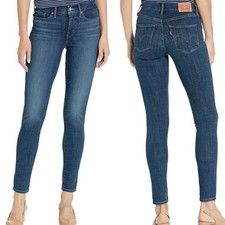 Levi  s 311 Mid Rise Shaping Skinny Mid Rise Medium Blue Jeans Women's Size 27