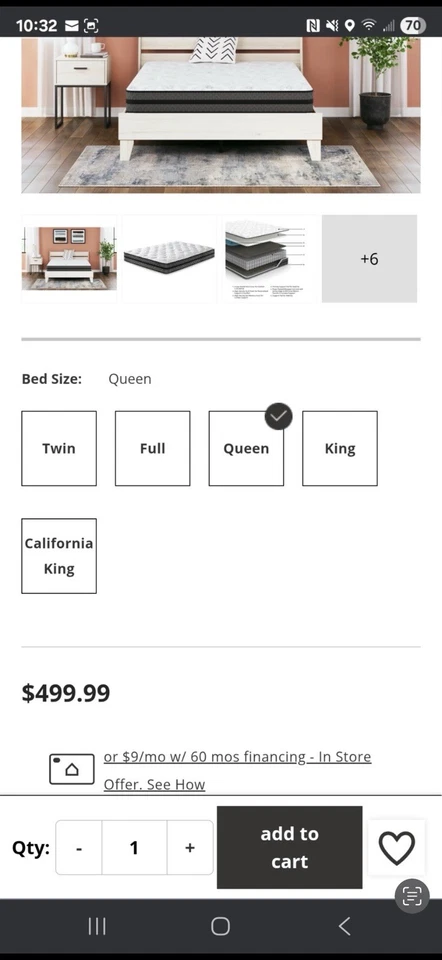 Colchón tamaño queen Foto 2 de 2