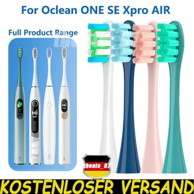 MARKENLOS 4/16/32x Zahnbürstenkopf/Düse/Reisebox für Oclean X Pro Elite/X Pro/X/F1/Air2/W1