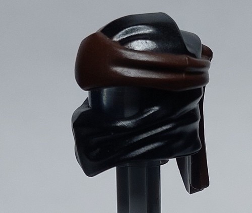 2x LEGO® Minifiguren NINJAGO® Helm 40925pb03 schwarz black - Bild 1 von 1
