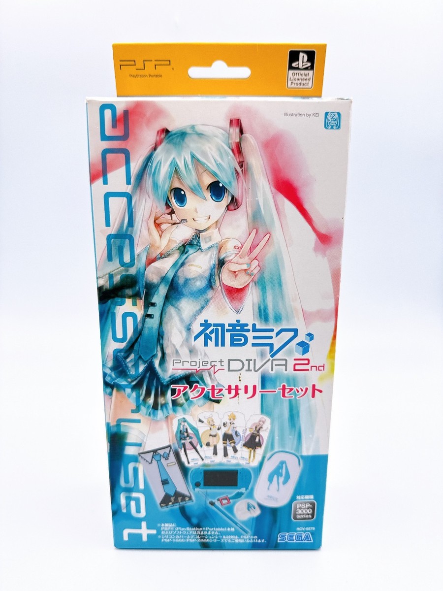 Miku Hatsune DIVA 2nd Accessory Set for Sony PSP /Pouch, Case etc