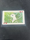 Mew 1999 Pocket Monster Pokémon Vintage Poker Card Holo Back