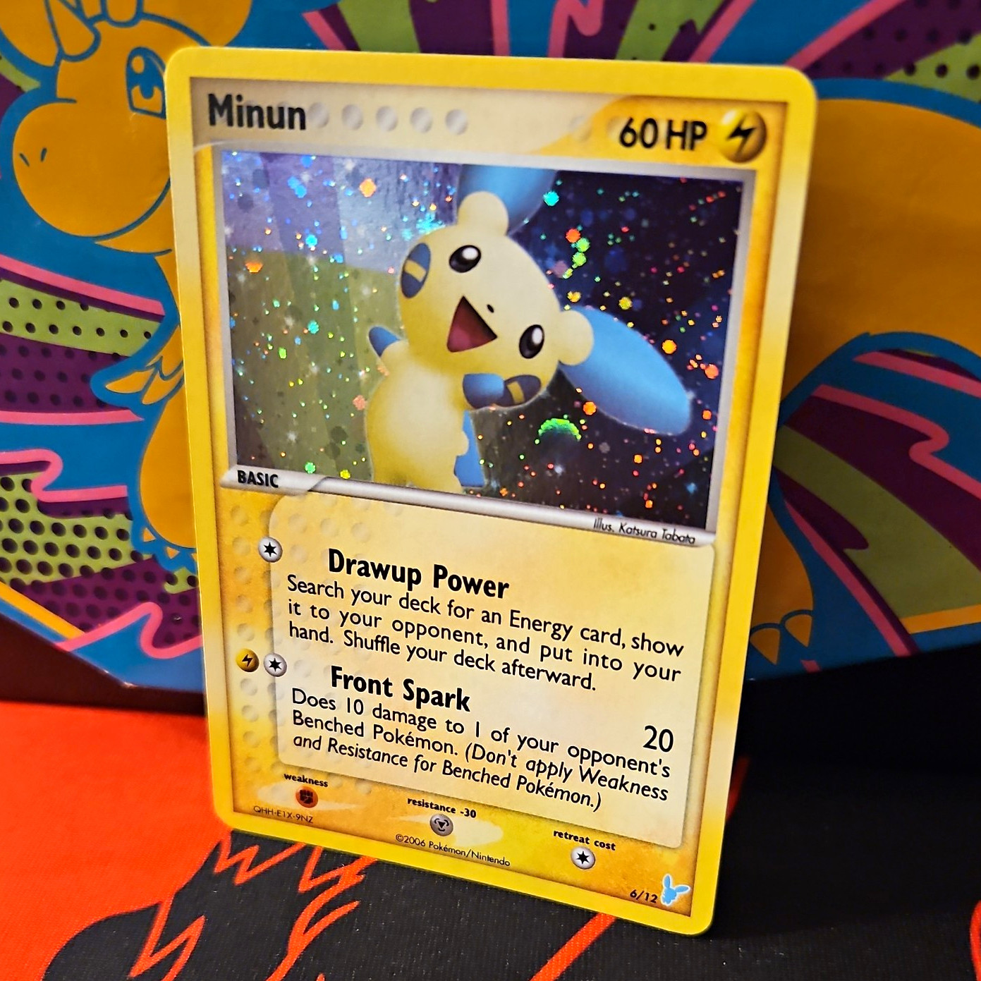 Pokémon Minun 6/12 Kit 2 Holo English Plusle & Minun (2006)