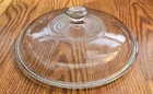 VTG Pyrex Clear Borosilicate Glass Ribbed Replacement Lid 623-C Fits 023 Bowls