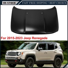 For 2015 2016 2017 2018 2019 2020 2021 2022 2023 Jeep Renegade Hood Aluminum New
