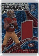 2021 Panini Spectra Next Era Neon Blue Prizm 40/60 Trey Lance #NE-TRL 10tb