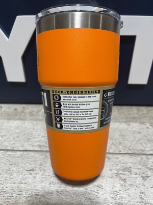 YETI Rambler 16oz/20oz Stackable Pint OG LE 👑KING CRAB ORANGE-KCO