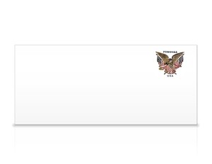 USPS-New-Folk-Art-Eagle-9-Regular-Forever-Stamped-PSA-Security-Envelope-Pk-5