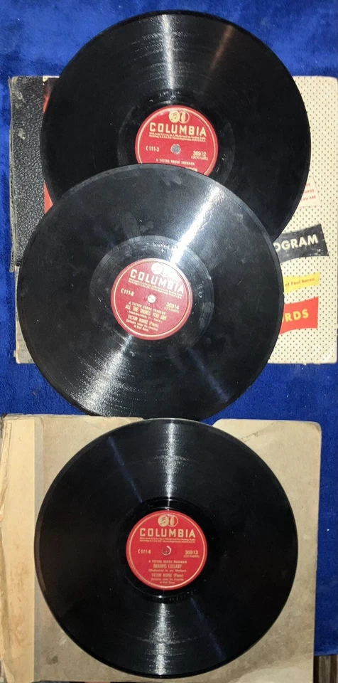 A Victor Borge Program - 4x Shellac 10” Records 78rpm - Columbia (C-111) - Image 2 of 4