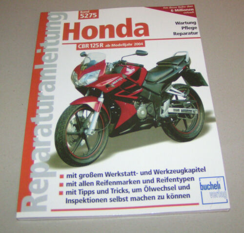Manual de Reparaciones/Manual Mantenimiento Cuidado - Honda CBR 125R - Desde Año
