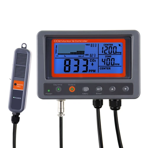 CO2 Controller Carbon Dioxide Monitor with Relay Function NDIR Sensing Probe