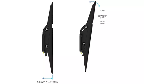 AVF Tilting 32 - 55 Inch LCD LED TV Wall Bracket 940/4803 - Picture 4 of 4