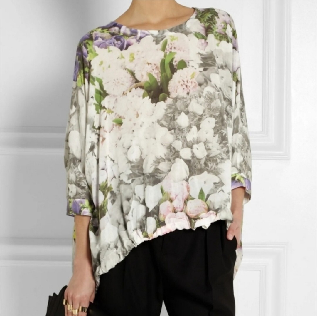 Maison Martin Margiela MM6 Womens 42 US 4/6 Floral Oversized 