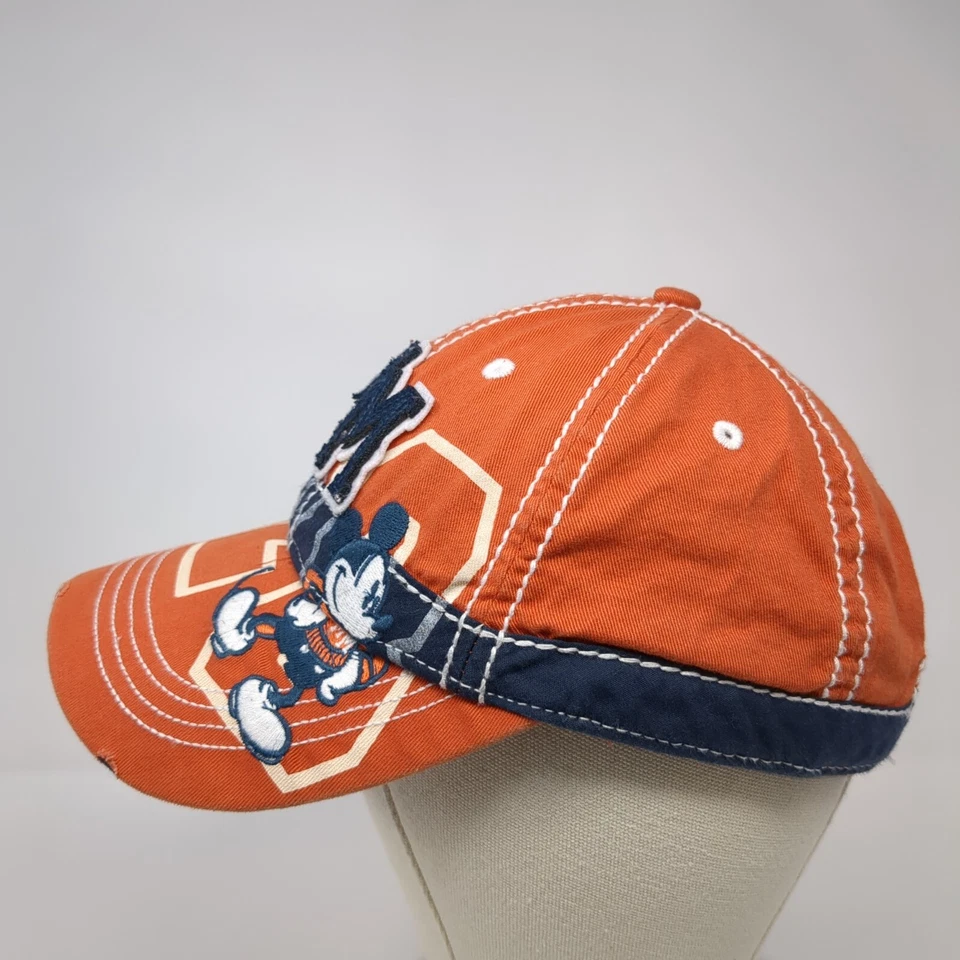 Sombrero Mickey Mouse Slideback Naranja Talla Única Ajustable Bordado Foto 3 de 4