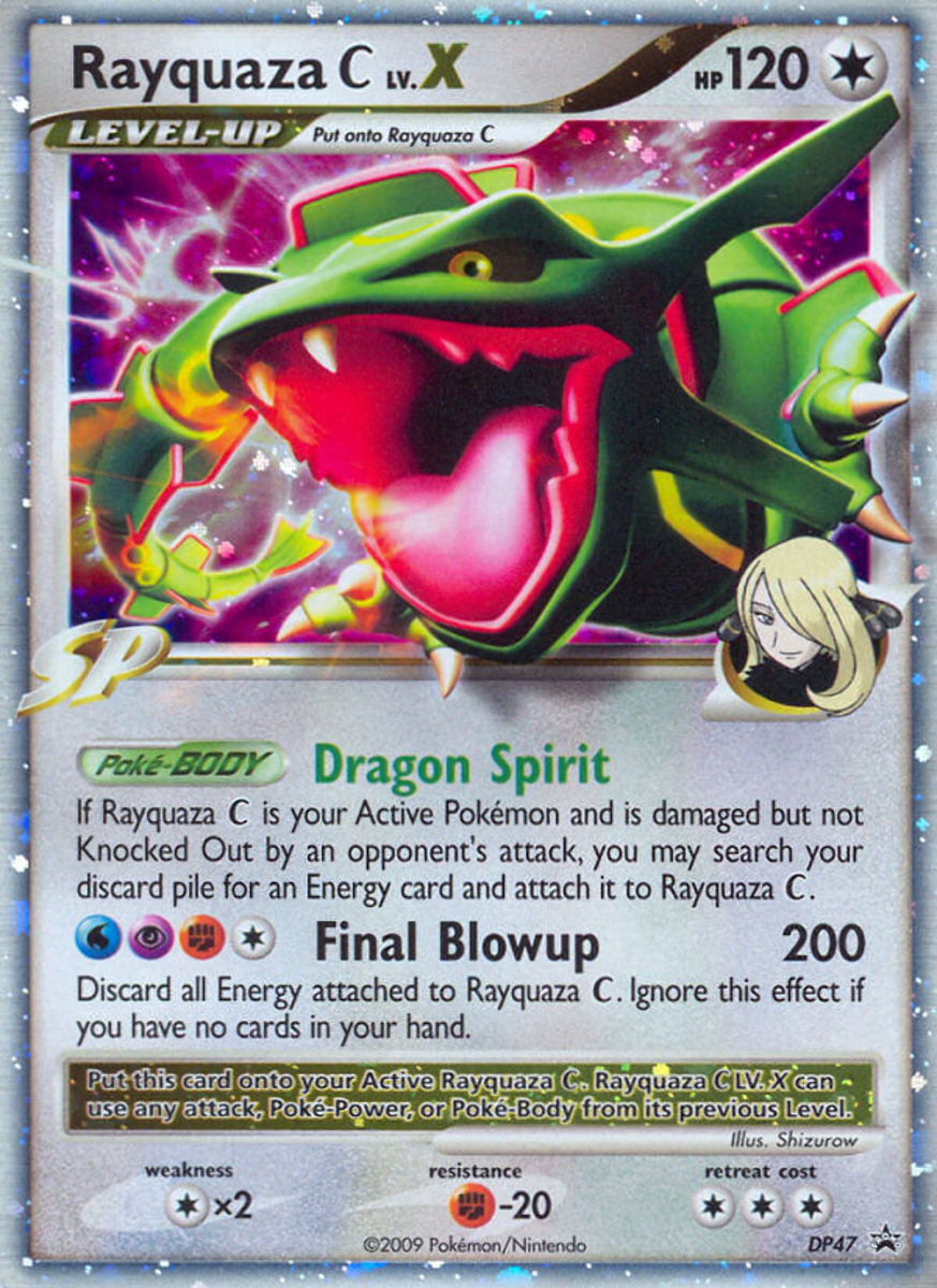 Rayquaza C LV.X (DP47) [Diamond & Pearl: Black Star Promos] | eBay