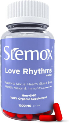 Stemox Love Rhythms 1200MG | L-Arginine, Tribulus Terrestris, Vitamin C, Gingko