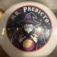 REAL NEW Talking Mr. Predicto Plastic Fortune Telling Ball Lights Up  Talks