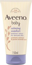 Image of AVEENO BABY CALMING COMFORT BEDTIME LOTION FOR DELICATE BABY SKIN OATMEAL CREAM
