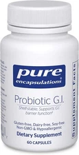 Pure Encapsulations Probiotic G.I., Intestinal & Gastrointestinal Support 60 cap